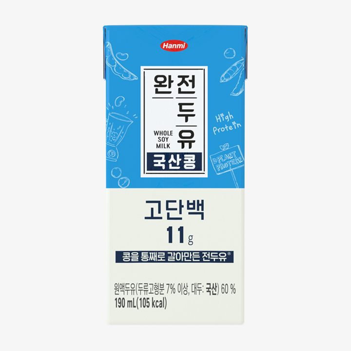 완전두유 국산콩 고단백 11g 제품 이미지