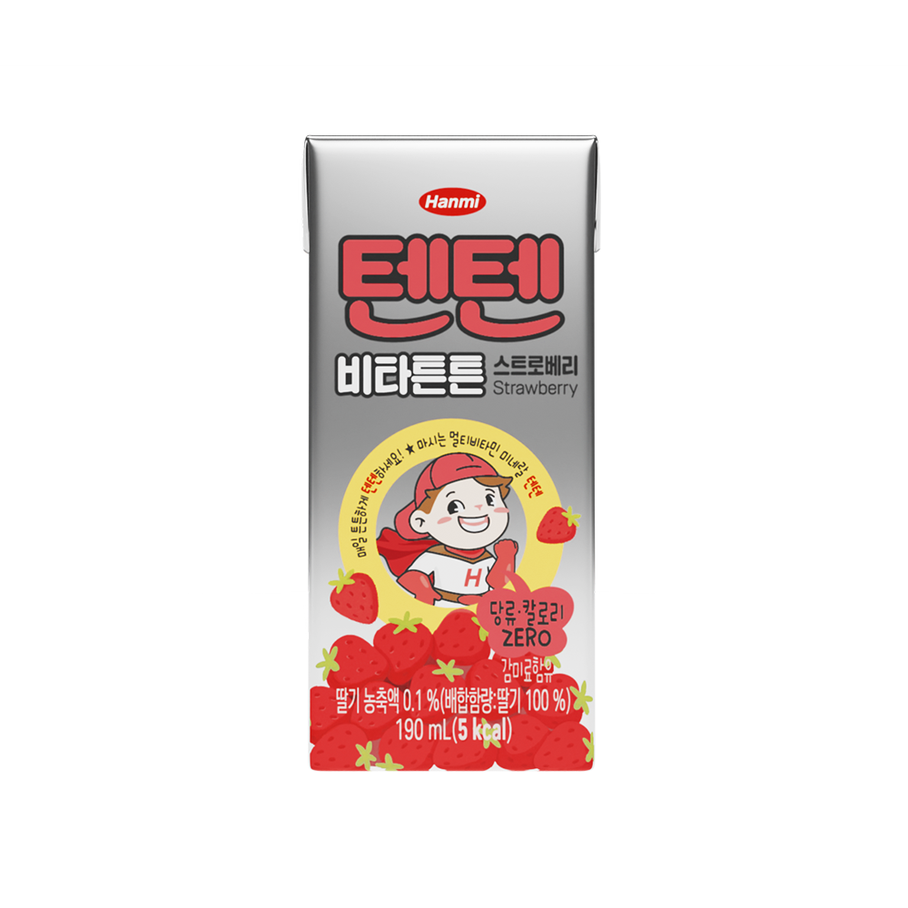 텐텐 비타튼튼 스트로베리 190ml