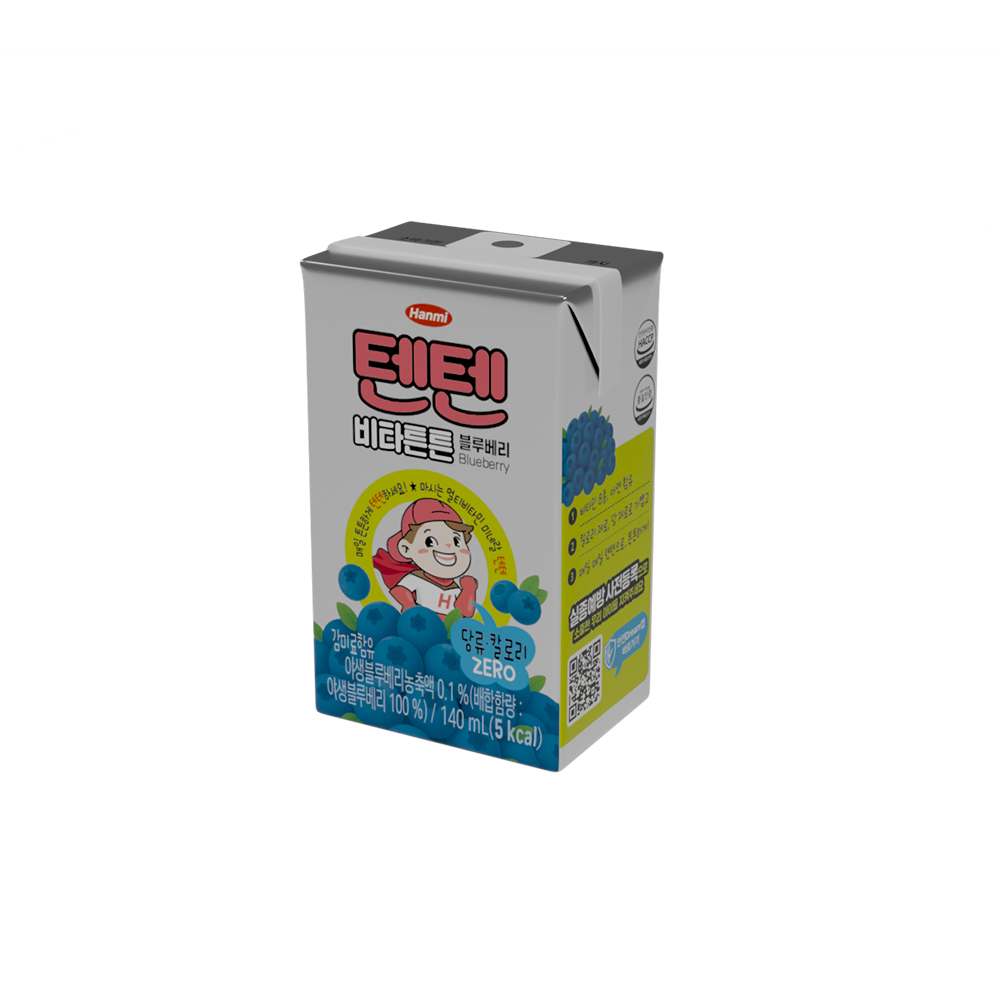 텐텐 비타튼튼 블루베리 140ml 제품 이미지