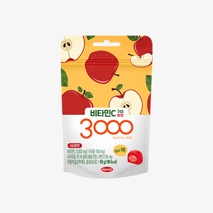 비타민C3000 아연 사과