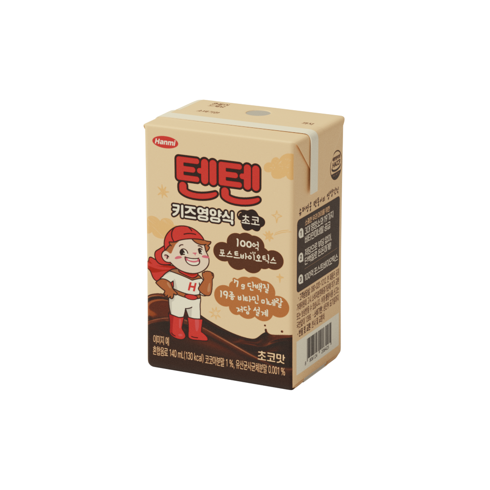 텐텐 키즈영양식 초코 140ml 제품 이미지