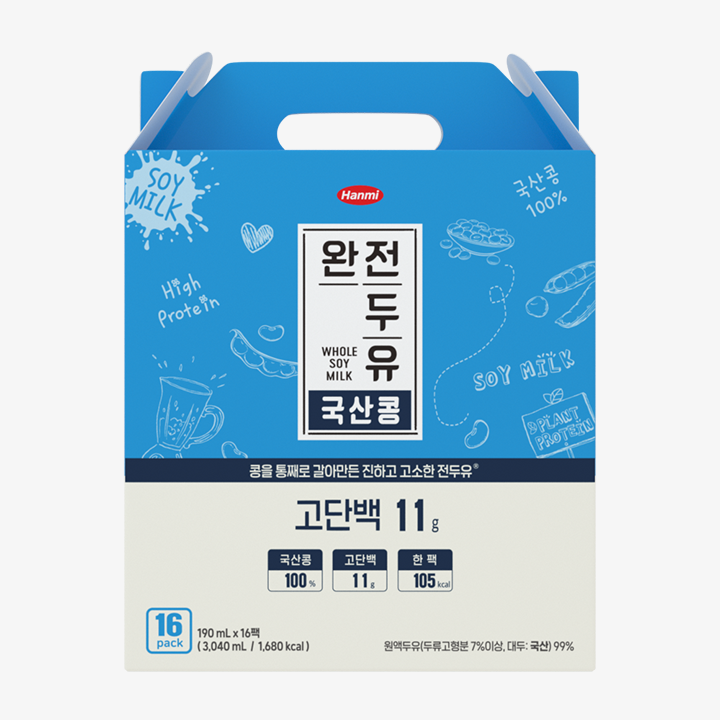완전두유 국산콩 고단백 11g 제품 이미지