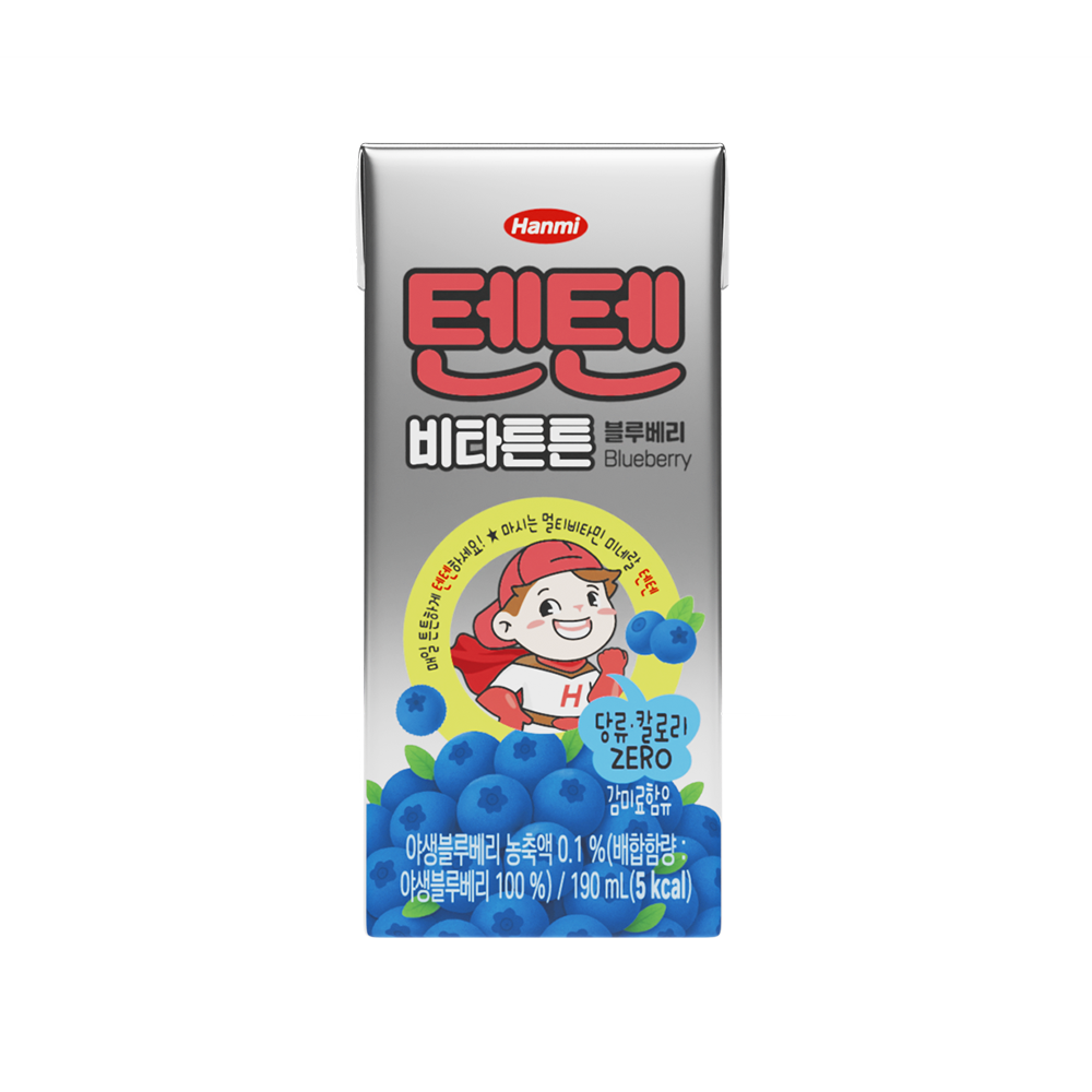 텐텐 비타튼튼 블루베리 190ml