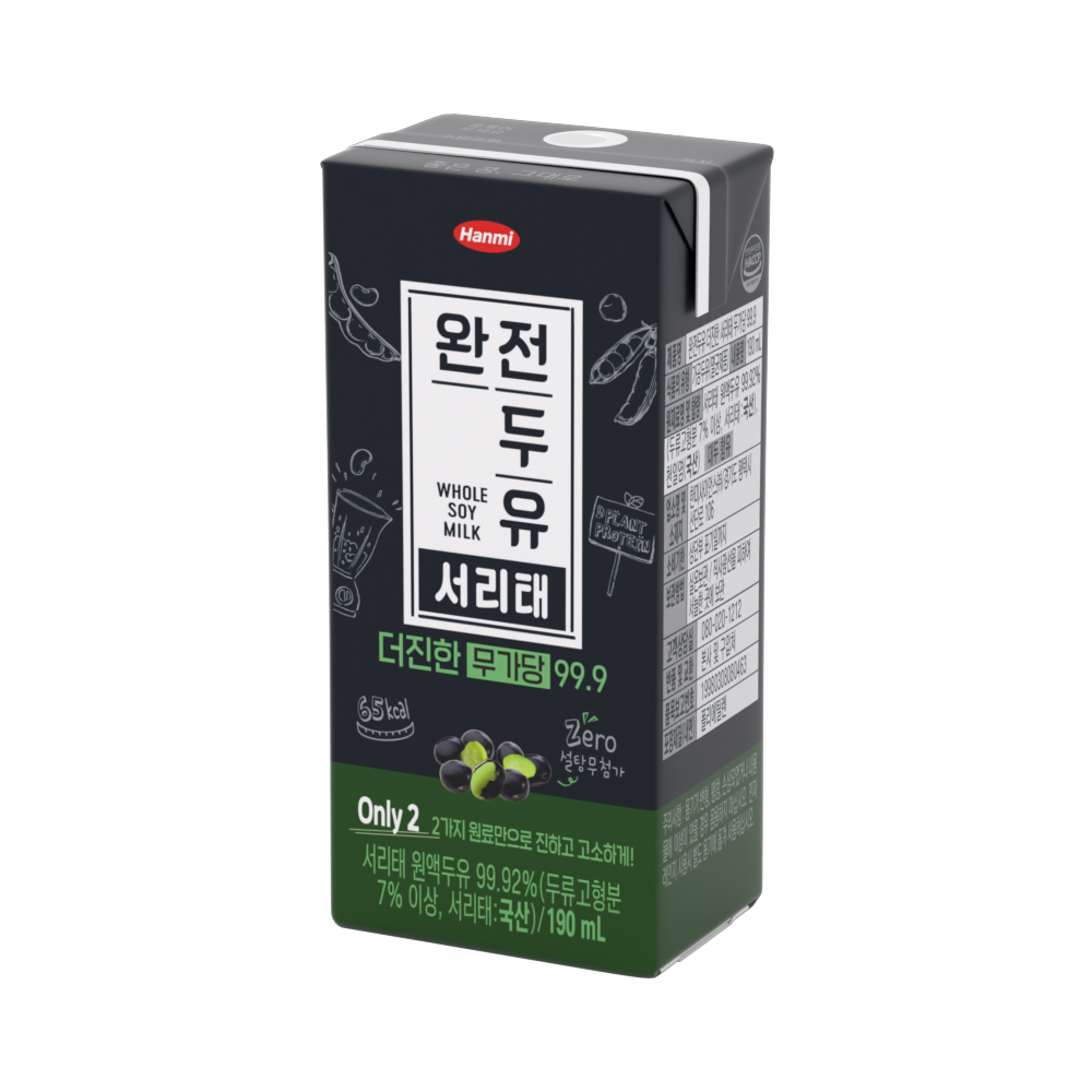 완전두유 더진한 서리태 무가당 99.9 제품 이미지